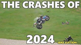 The Crashes of 2024/Highlights (BIKE EDITION) - UK Motorsport Action