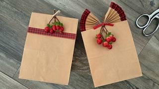 Eco-Friendly Gift Packaging Ideas | Easy Christmas Crafts