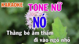 Nó Karaoke Tone Nữ Nhạc Sống - Phối Mới Dễ Hát - Nhật Nguyễn