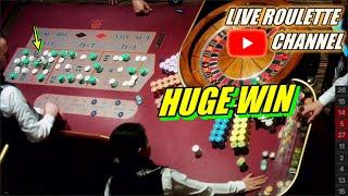  LIVE ROULETTE | HUGE WIN In Real Casino  Amazing Session Exclusive  2024-12-11