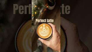 Let’s make the perfect latte at home! #coffee #espresso #latte #latteart #shorts #grwm