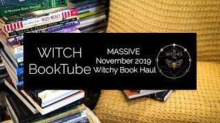 Witch BookTube: MASSIVE November 2019 Witchy Book Haul