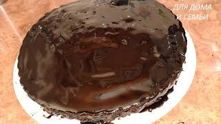 ШОКОЛАДНАЯ ГЛАЗУРЬ без молока. Постная шоколадная глазурь. Простой и вкусный рецепт.