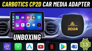 Carbotics CP2D CarPlay Smart AI Box 2024  ⫸ UNBOXING REVIEW ⫷