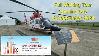 Full Walking Tour of SAS 2024 Part 3 Selangor Aviation Show 2024 #SAS2024