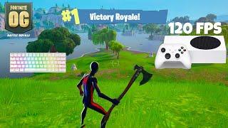 OG Fortnite on Xbox Series S | Keyboard & Mouse Gameplay | 120 FPS | Solo & Duo