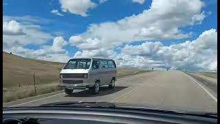 Creeping up on Devil's Tower in Wyoming ... oops