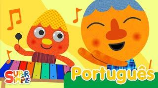 A Canção Feliz | Canções Infantis | Super Simple Português