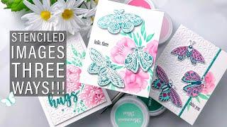 3 Fun Ways to Use Your Stenciled Images! [Altenew Hop + Giveaway!]