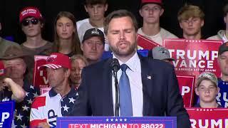 LIVE: Republican Vice Presidential nominee Sen. JD Vance holds rally in Sparta, Mich.