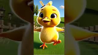 Yellow duck dances on field #elpatitojuan #trendingshorts #cartoon #duck #usa #brazil #mexico #india