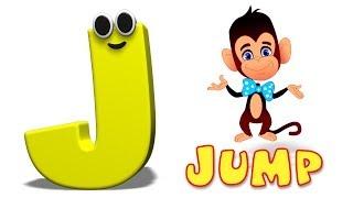 Phonics Letter- J song | Alphabet Songs For Toddlers | ABC Rhymes For Children by Kids Tv