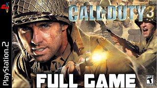 Call of Duty 3- Full PS2 Gameplay Walkthrough | FULL GAME (PS2 Longplay)