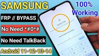 Without Talkback | SAMSUNG FRP BYPASS 2025 Android 11/12/13/14 | Samsung Frp Unlock New tool 2025