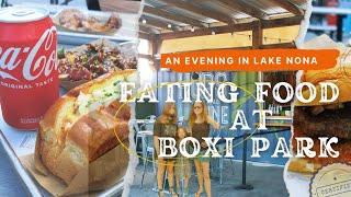 The Food at Boxi Park | An Evening at Lake Nona