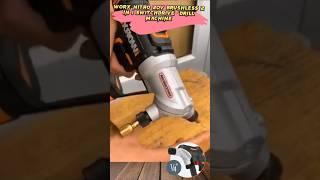 worx Nitro 20v brushless 2 in 1 switch drives drill machine