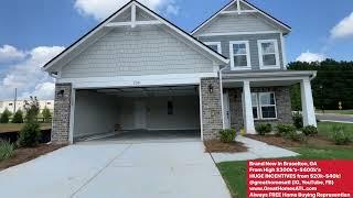 GHATL Tours: Brand New, Braselton, GA, 3 Bed, 2.5 Bath, Loft, 2 Car Garage. $20K in incentives.