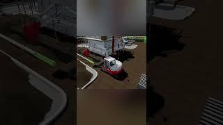 Takeuchi TB 290 trench excavation in public works #publicworks #fs22 #ls22mods #fs22mods #ls22