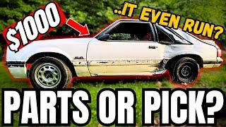 Bought $1000 Foxbody Mustang on FB Market It Even RUN?