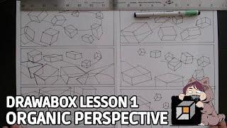 Drawabox Lesson 1, Exercise 10: Organic Perspective