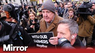 Jeremy Clarkson criticises government during farmers protest