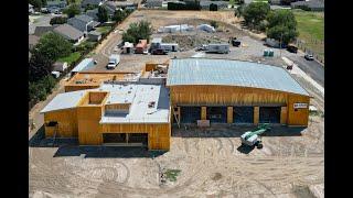 Fire Station 85 Construction Framing