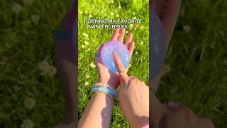 RATING the MOST SATISFYING NANO TAPE BUBBLE POPS! 🫧 *diy nano balloon asmr*