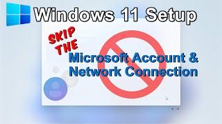 How to Bypass the Microsoft Account & Network Requirement on a new Windows 11 PC