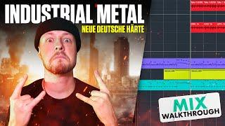 How to make Industrial Metal (Neue Deutsche Härte) -  Mix Walkthrough