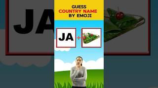 Guess the country name by EMOJIS #countryquiz #shorts