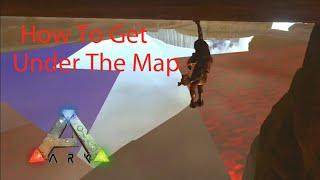 Ark: How To Get Under The Map. The Center Undermap Glitch - Ark Survival Evolved