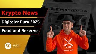 Krypto News ► Digitaler Euro noch 2025, Reserve und Stockpile, Saylor benimmt sich daneben ️