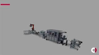 Bagging and Palletising Line for Fine Powders | Form, Fill, Seal Bagger FFS CONTINUA