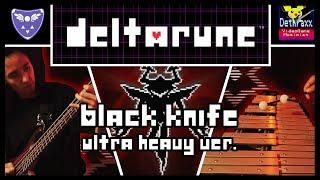 Deltarune: Black Knife (Roaring Knight Battle) | ULTRA HEAVY Guitar Metal Remix Cover by Dethraxx