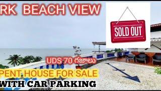 SOLD OUT BEACH VIEW  PENT HOUSE  OPEN BALCONY   FLAT FOR SALE IN VIZAG | NORTH EAST  || A592