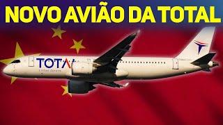 TOTAL SURPREENDE COM NOVO AVIÃO