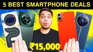 5 Best Smartphone Deals For You  Best Mobile Offers Live | ₹10000, ₹15000, ₹20000, ₹25000 