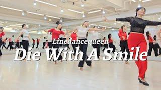 Die With A Smile Line Dance l Advanced l 다이 위드 어 스마일 라인댄스 l Linedancequeen l Junghye Yoon