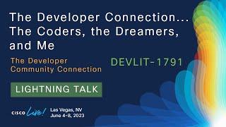 The Coders, the Dreamers, and Me - DEVLIT-1791