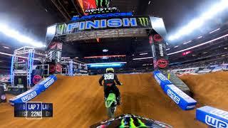 GoPro: Malcolm Stewart | 2021 Monster Energy Supercross | Arlington 1 | 450 Main Event Highlights