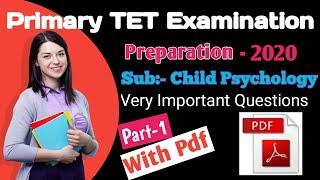 Primary TET Preparation-2020:West Bengal TET Preparation.@Porasonar Jagat