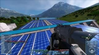 Space Engineers (destroying enemy beacon)  Lone wolf Ep 1