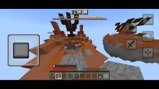 GodBridging on Mobile In Mineplex Skywars