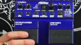 Digitech JamMan looper phrase sampler pedal guitar gear demo effect lesson