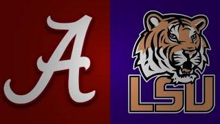 #11 Alabama vs #15 LSU Full Game 2024