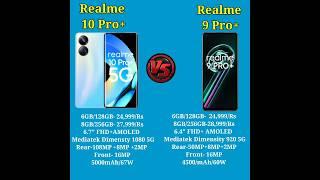 Realme 10 Pro + vs Realme 9 Pro+ Which is the Best ?#shorts#short#shortsvideo#shortsfeed#realme