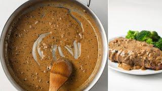 Creamy Peppercorn Sauce