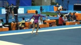 Ana Sofía Gómez y Jorge Vega culminan participación en Mundial de Gimnasia Artística, Nanning 2014