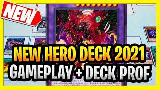 Destiny Hero Deck 2021 Gameplay Deck Profile Using New Support NEGATE THEIR TURN!