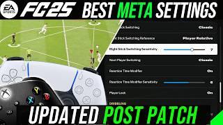 Best META (POST PATCH) CONTROLLER & Game Settings To Give You An Advantage / More Wins - EA FC 25